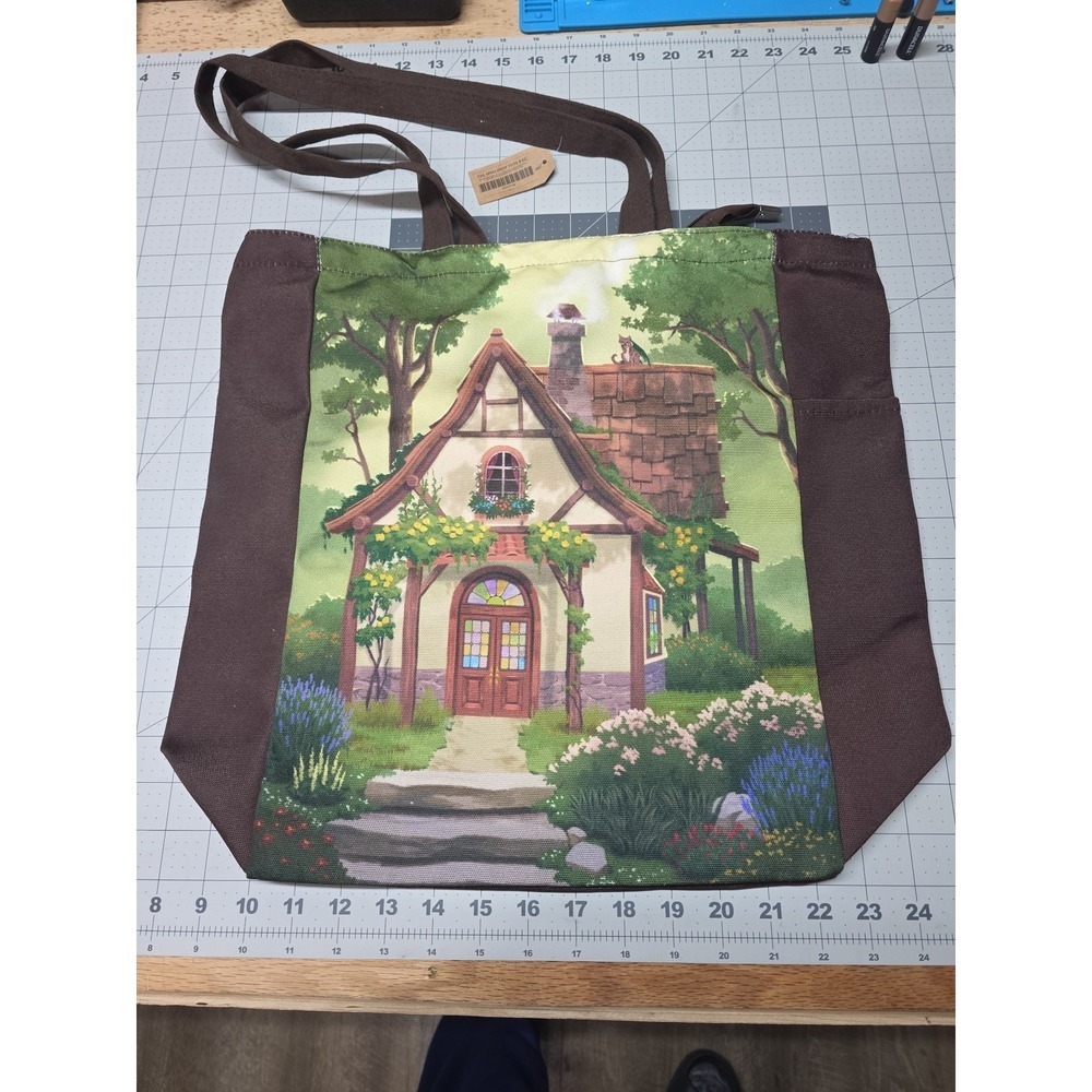 Fairyloot tote bag inspired by "The Spellshop" by Sarah Beth Durst